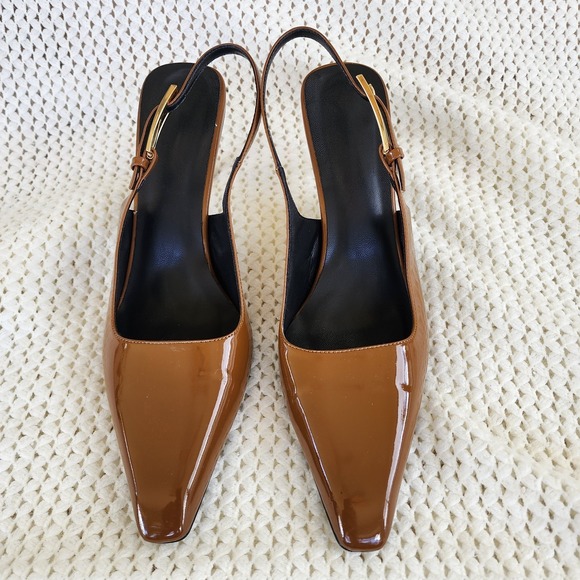 iiimmu Slingback Heels for Women 3.5 in / 4 Kitten Heel Closed Toe Pumps... - Picture 2 of 11